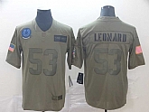 Nike Colts 53 Darius Leonard 2019 Olive Salute To Service Limited Jersey,baseball caps,new era cap wholesale,wholesale hats